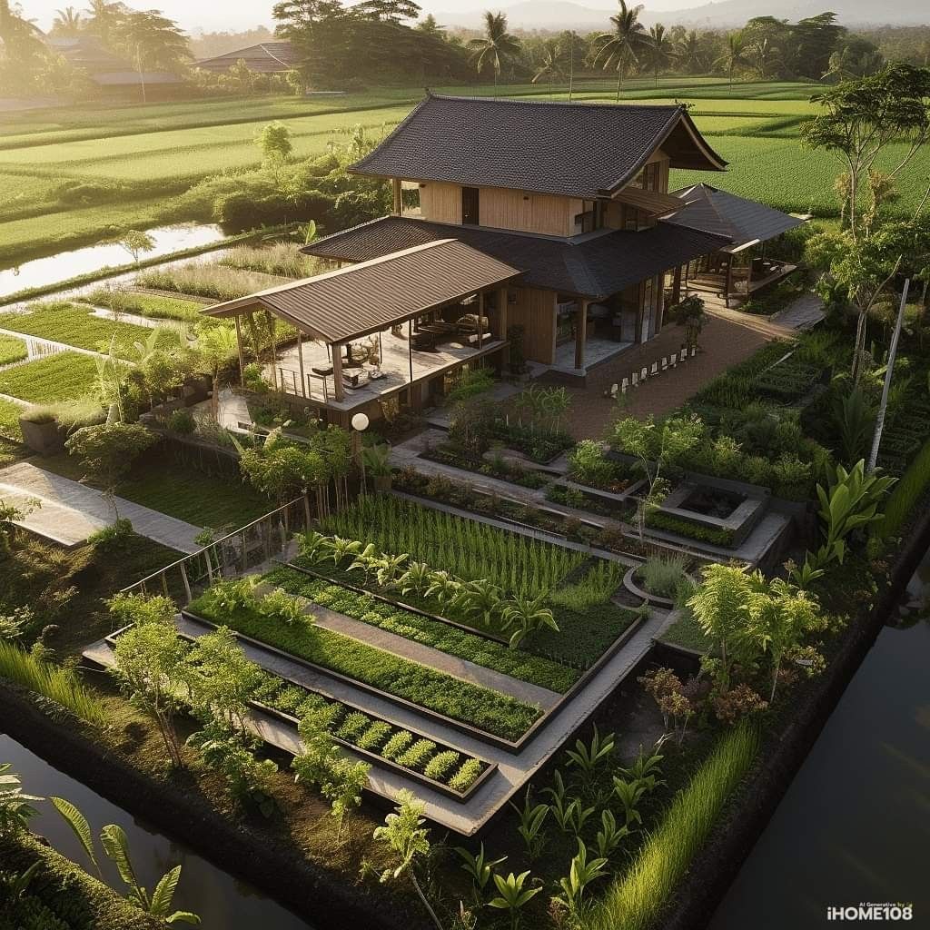 Thiết kế cảnh quan nhà vườn nghỉ dưỡng zions